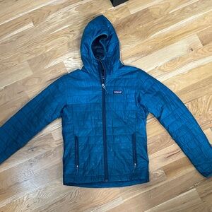 Patagonia Men's Teal Puffer Jacket